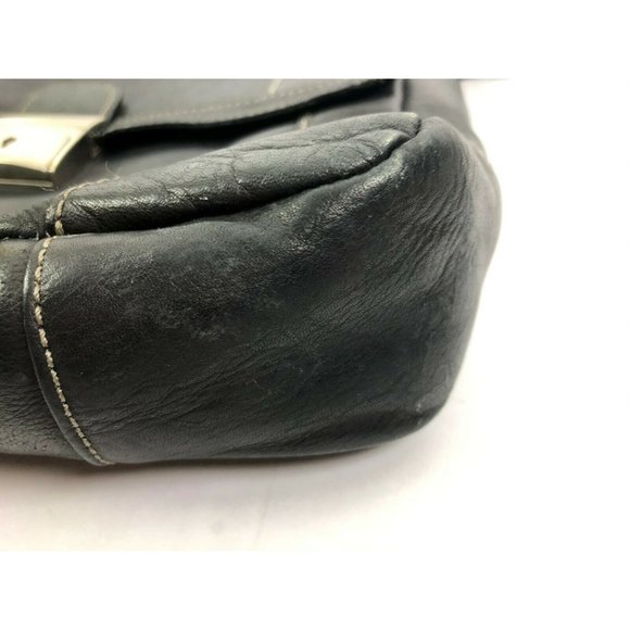 Wilsons Leather Purse Flap Cross Body Black Soft - Picture 5 of 8